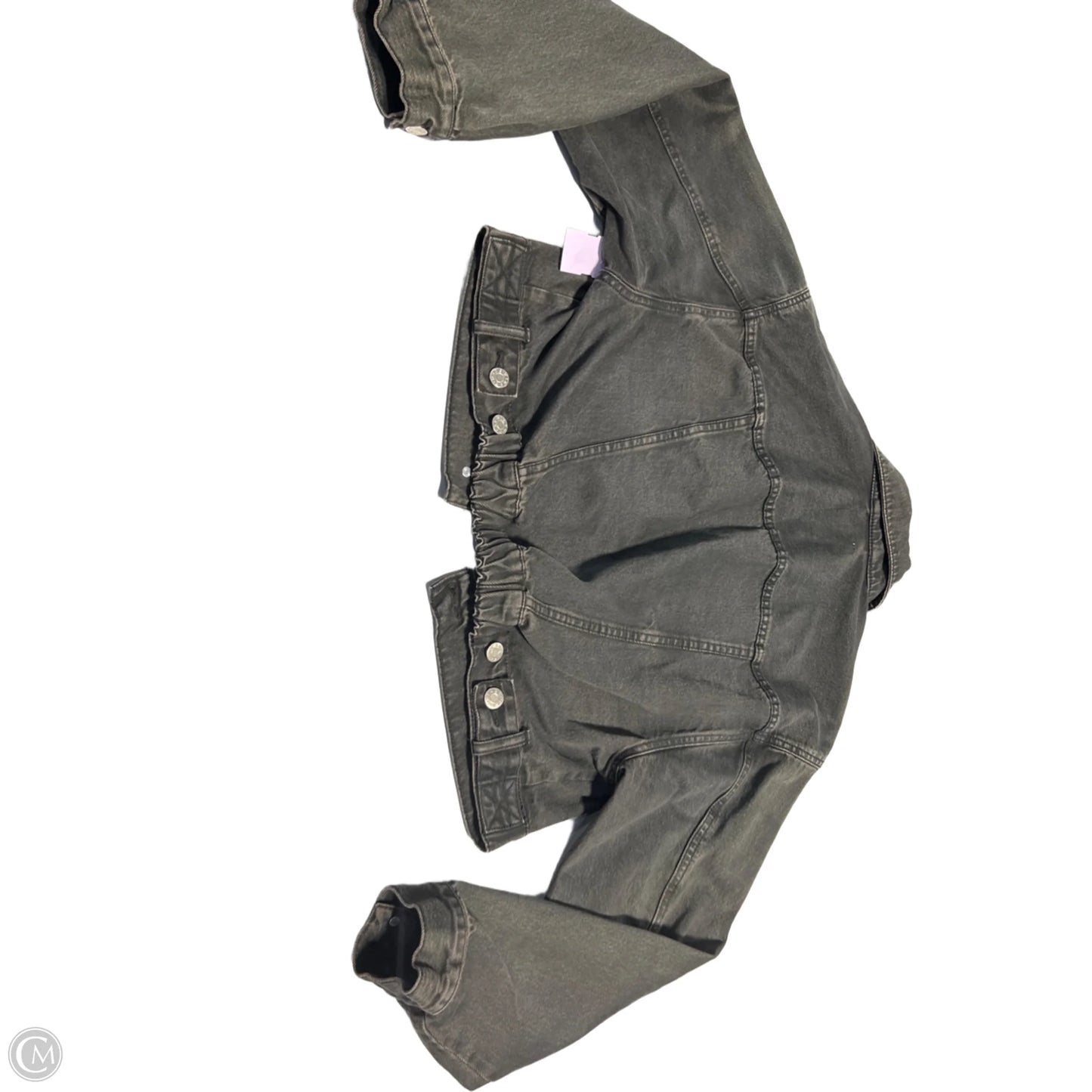 Jacket Denim By Daze In Black Denim, Size: M