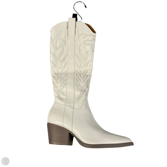 Boots Western By Cmc In White, Size: 6