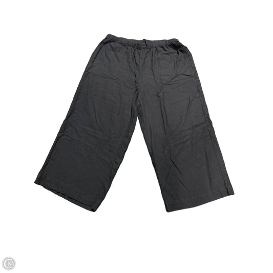 Pants Cropped By Cmc In Black, Size: Xl