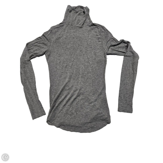 Top Long Sleeve By Fifteen Twenty In Grey, Size: S
