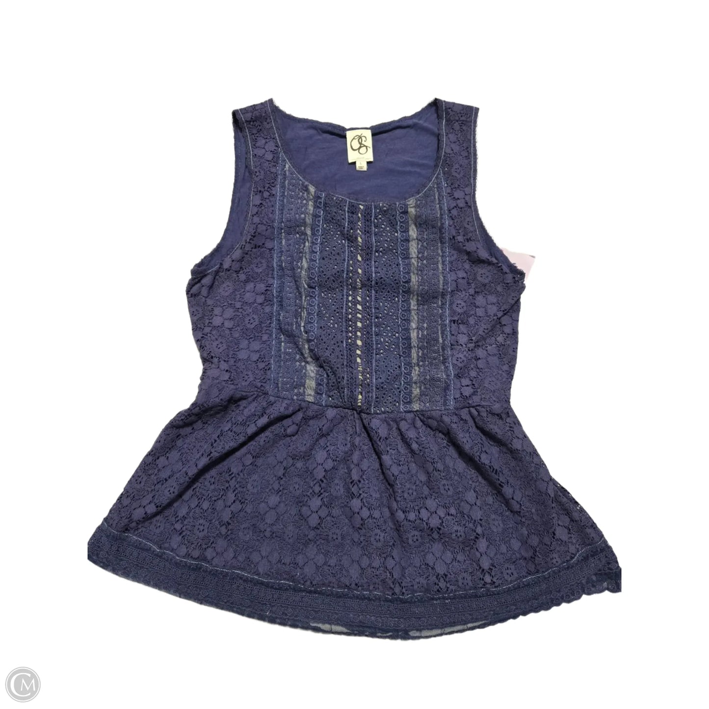 Tank Top By One September In Blue, Size: L