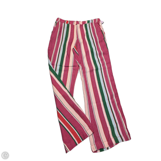 Pants Linen By Free People In Striped Pattern, Size: 0