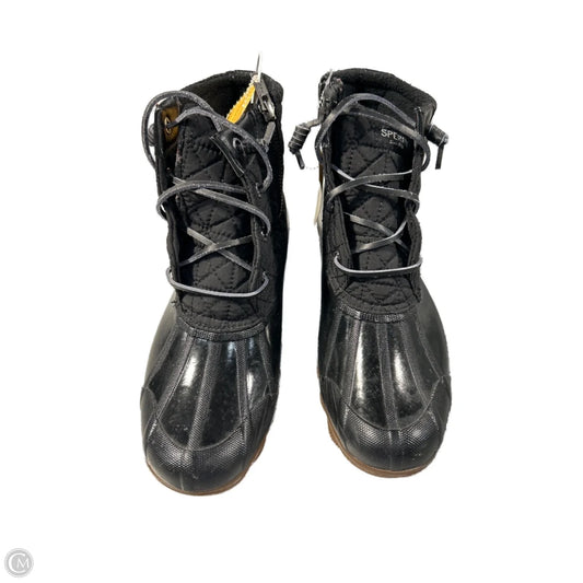 Boots Snow By Sperry In Black, Size: 7
