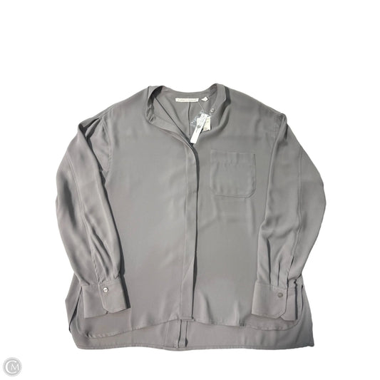 Top Long Sleeve By Violet And Claire In Grey, Size: M