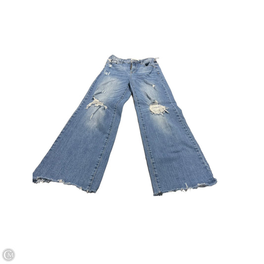 Jeans Wide Leg By Risen In Blue Denim, Size: 2