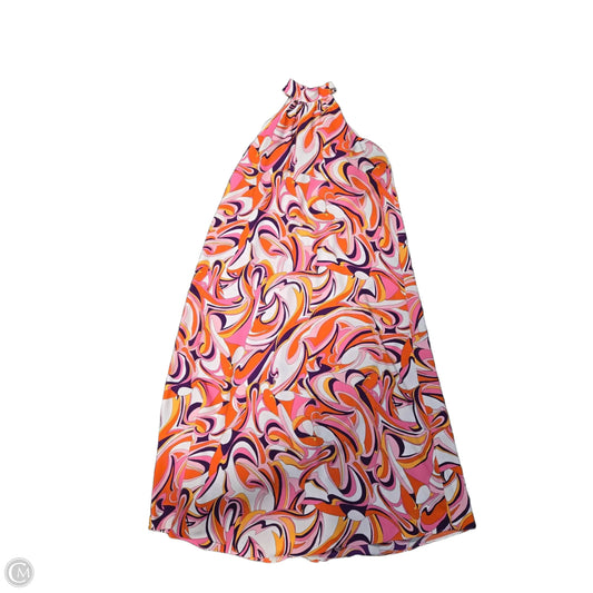 Dress Casual Maxi By Express In Orange & Pink, Size: Xs