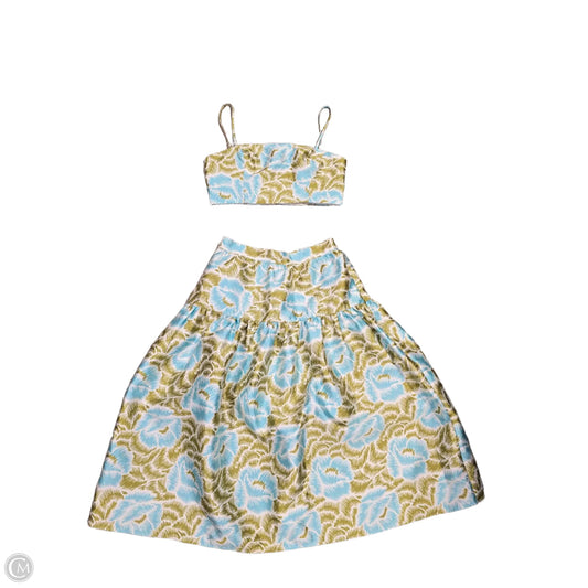 Dress Casual Maxi By 1.state In Blue & Green, Size: M
