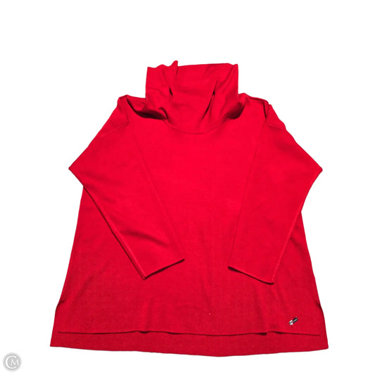 Sweater By Calvin Klein In Red, Size: Xl