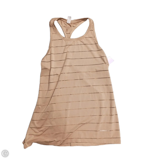 Athletic Tank Top By Athleta In Tan, Size: S