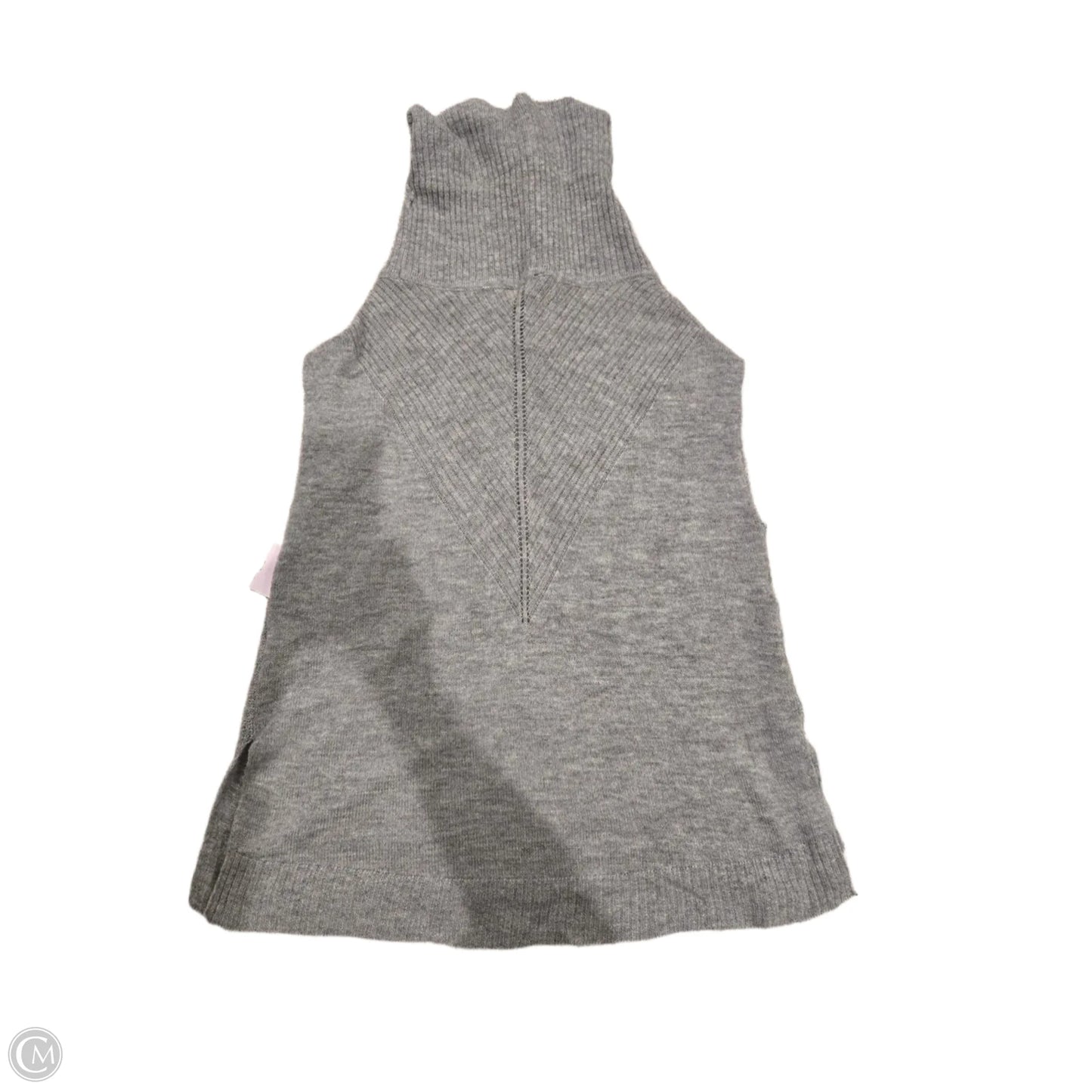 Sweater Short Sleeve By White House Black Market In Grey, Size: M