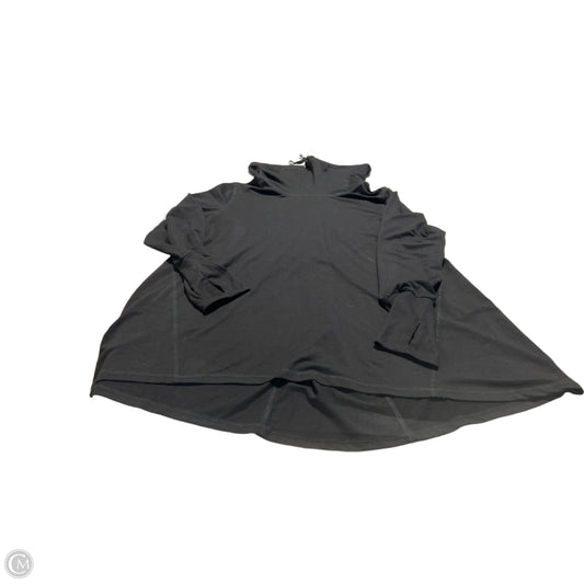 Top Long Sleeve By Cable And Gauge In Black, Size: 1x
