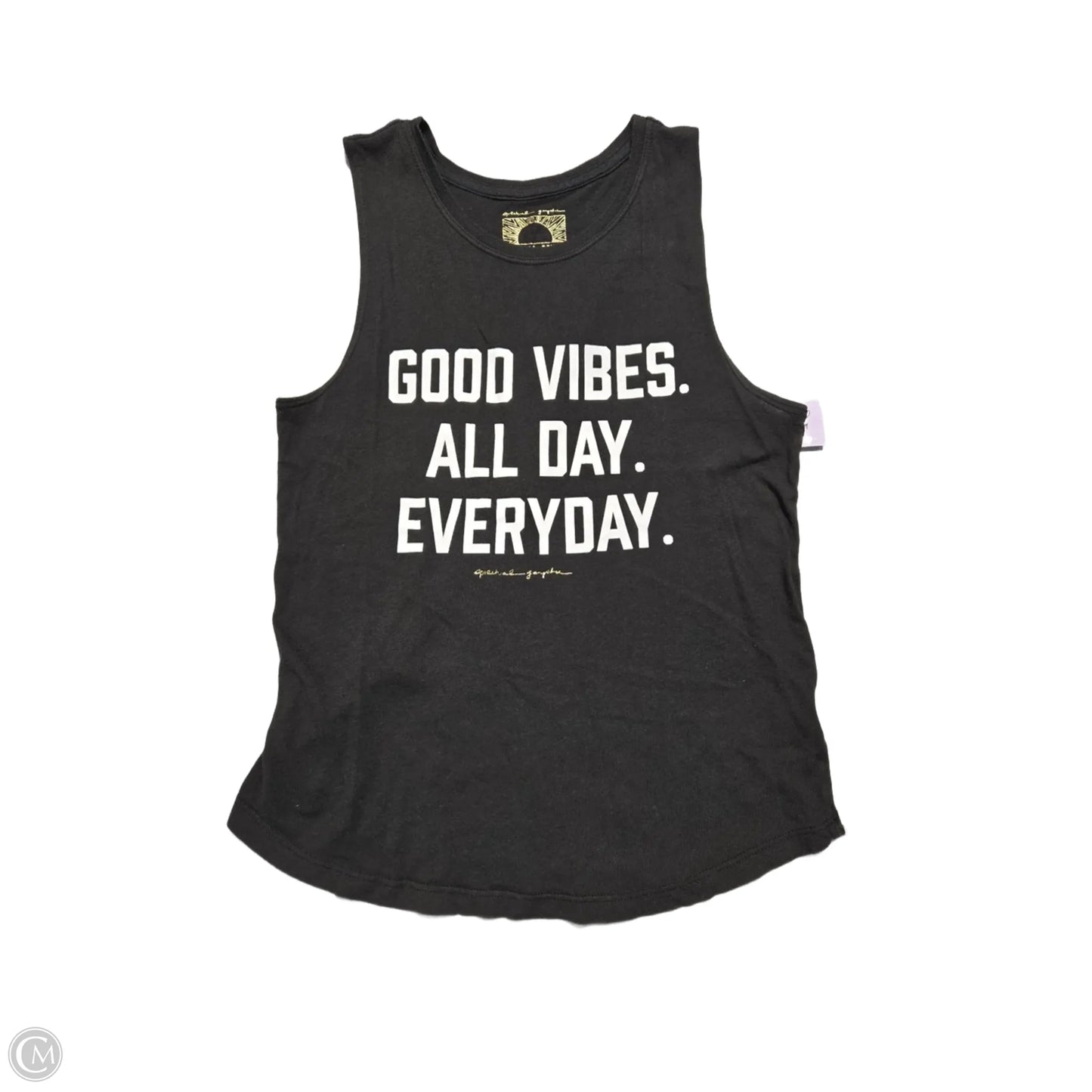 Tank Top By Spiritual Gangster In Black, Size: S
