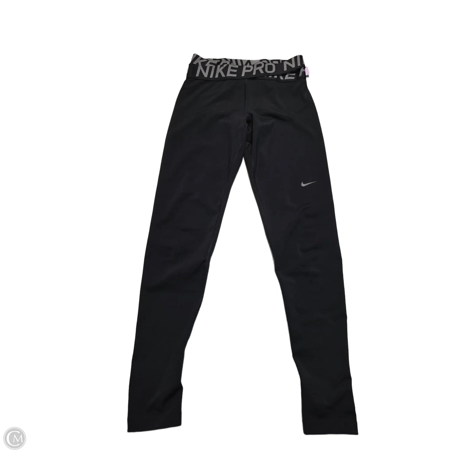 Athletic Leggings By Nike In Black, Size: M
