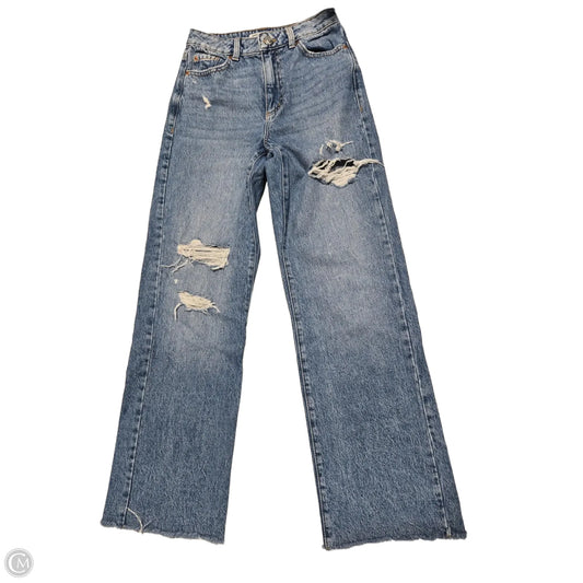 Jeans Wide Leg By Garage In Blue Denim, Size: 0