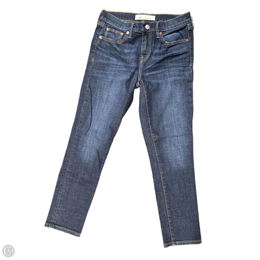 Jeans Straight By Gap In Blue Denim, Size: 2