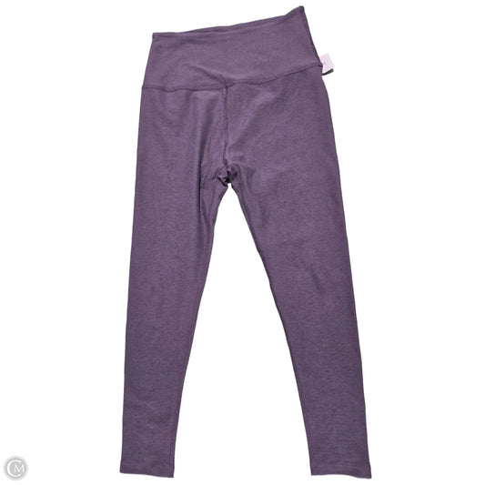 Athletic Leggings By Beyond Yoga In Purple, Size: L