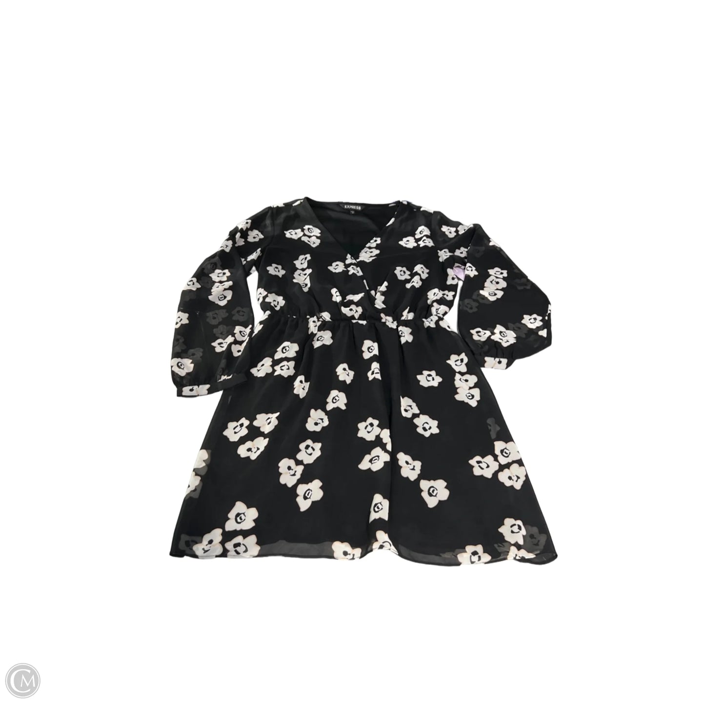 Dress Casual Short By Express In Black, Size: M
