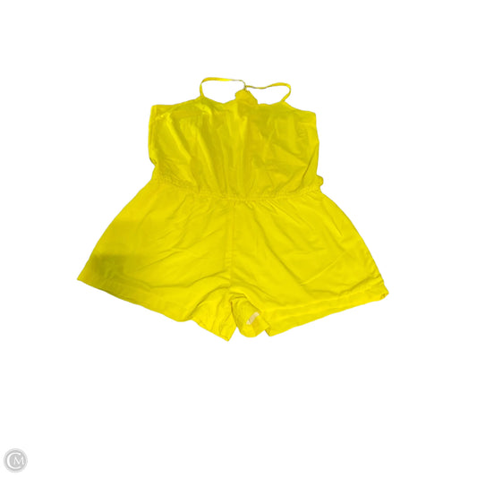 Romper By Fabletics In Yellow, Size: M