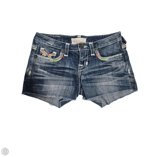 Shorts By Big Star In Blue Denim, Size: 2