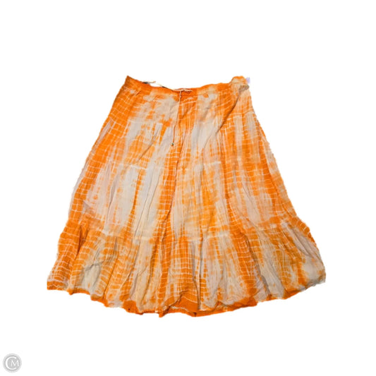 Skirt Maxi By Michael By Michael Kors In Orange, Size: 3x