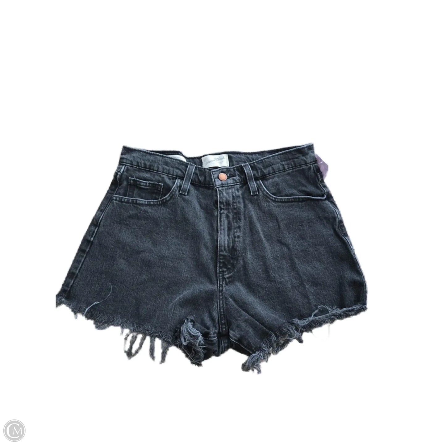 Shorts By Universal Thread In Black Denim, Size: 8