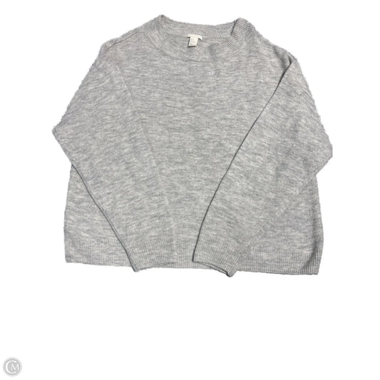 Sweater By Clothes Mentor In Grey, Size: L
