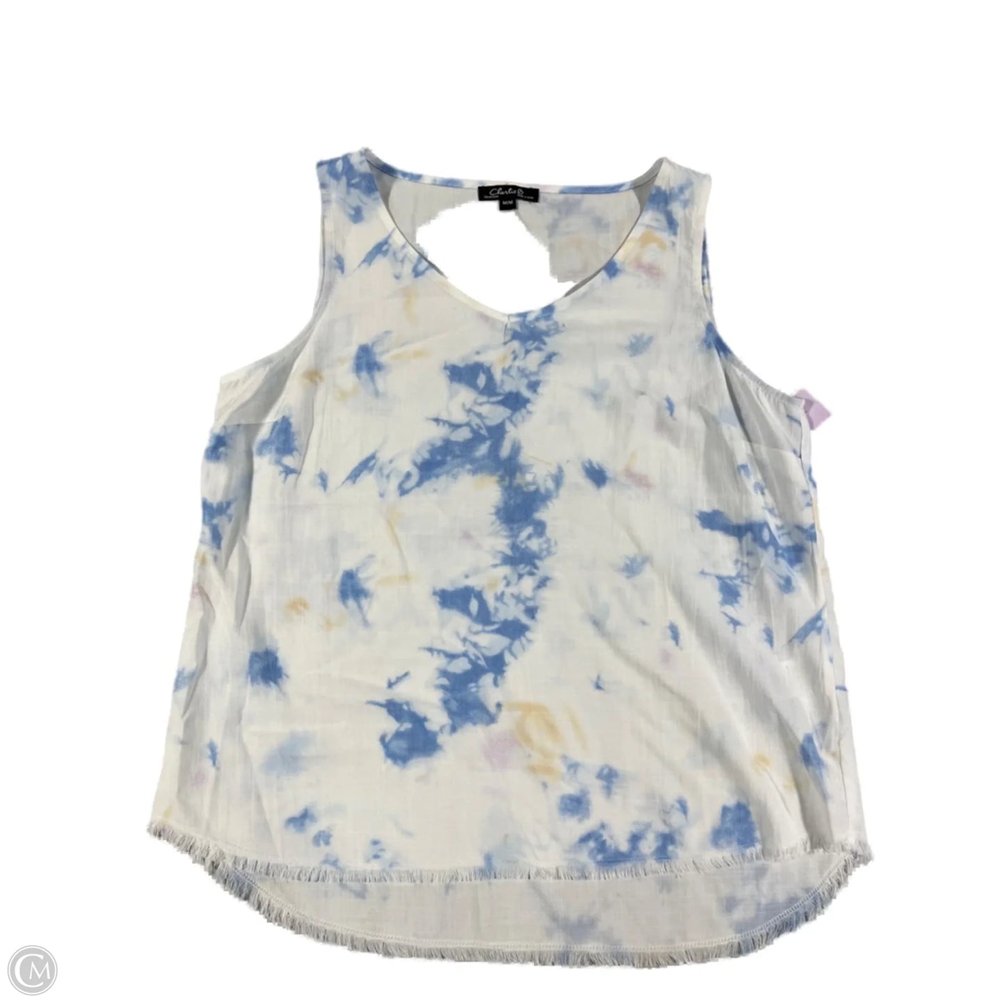 Tank Top By Charlie B In Tie Dye Print, Size: M