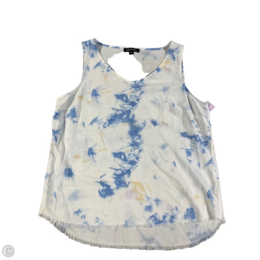 Tank Top By Charlie B In Tie Dye Print, Size: M