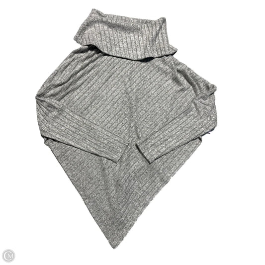 Top Long Sleeve By White House Black Market In Grey, Size: Xs