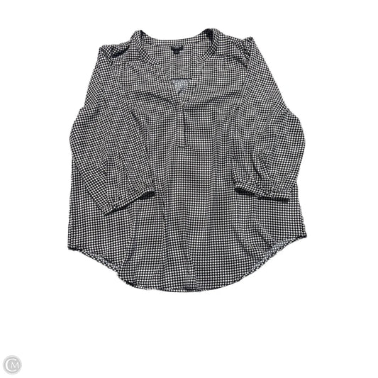 Top Short Sleeve By Torrid In Black & White, Size: 2x