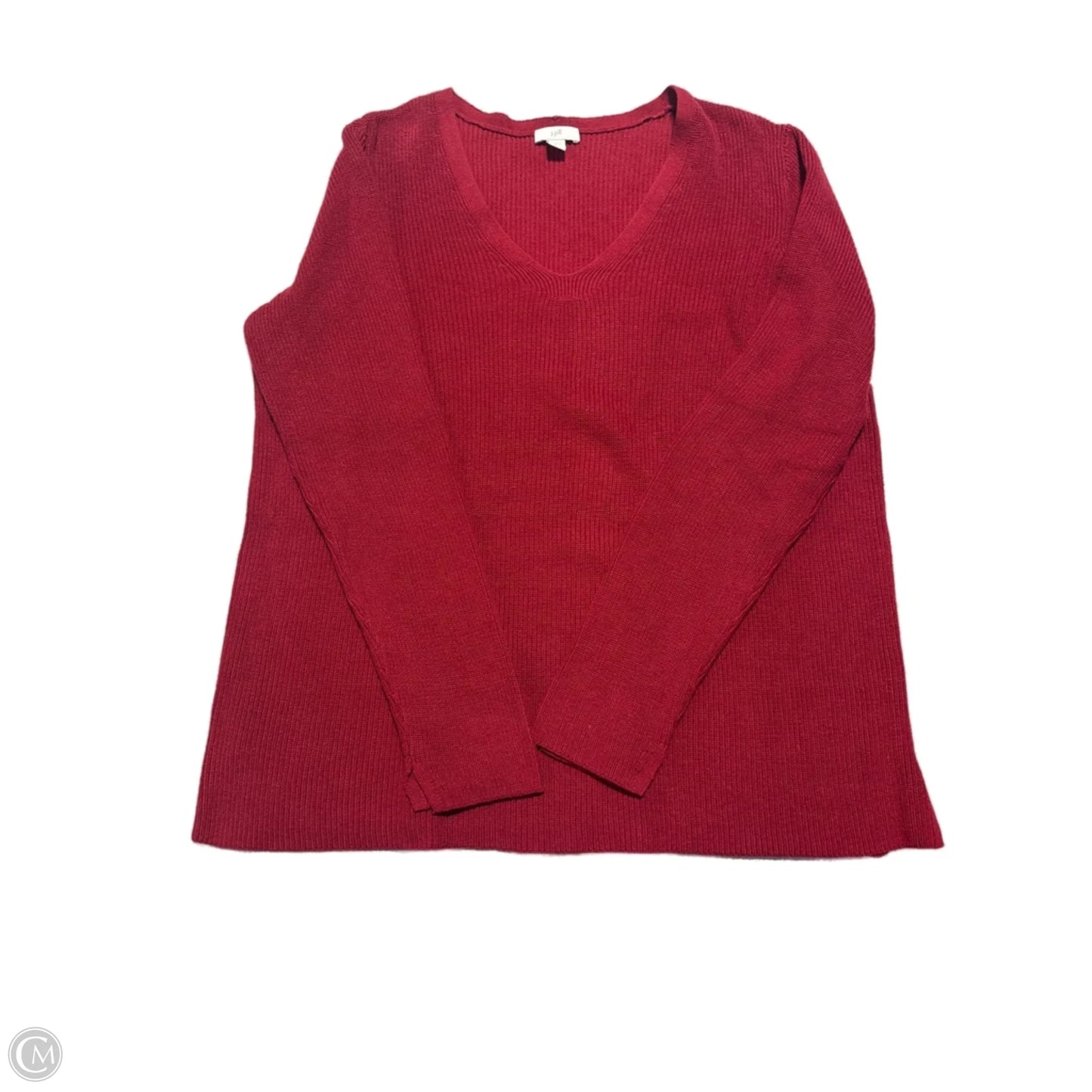 Sweater By J. Jill In Red, Size: S
