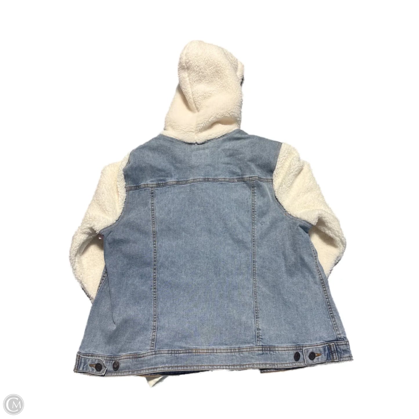 Jacket Denim By Maurices In Blue Denim, Size: 1x