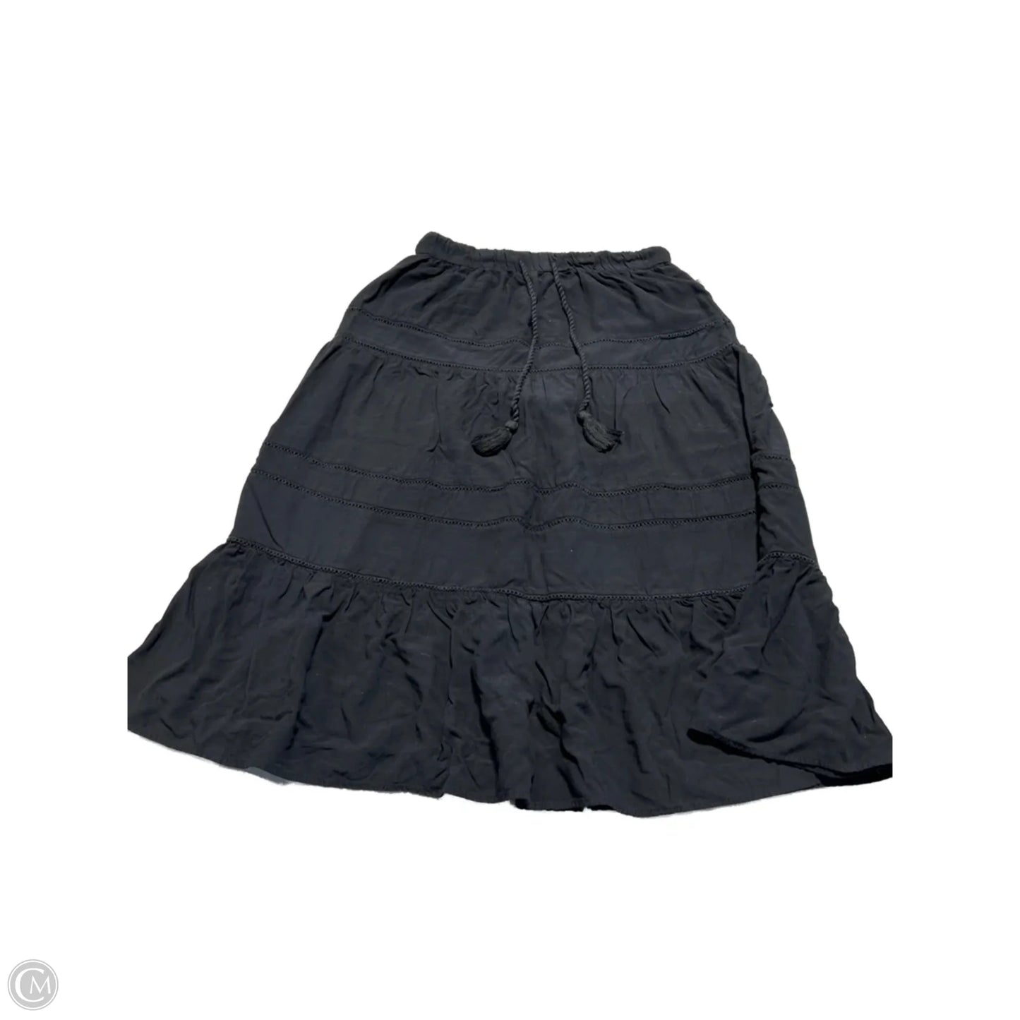 Skirt Maxi By Loft In Black, Size: S