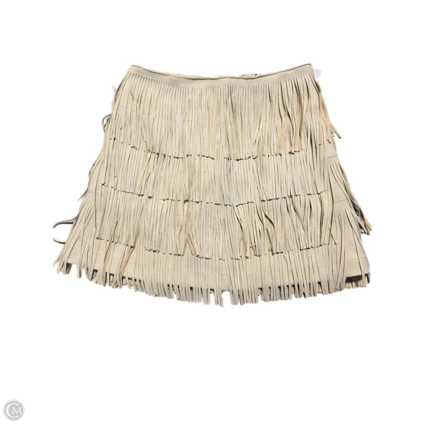 Skirt Mini & Short By Cme In Tan, Size: M