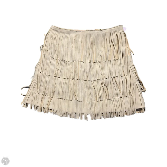 Skirt Mini & Short By Cme In Tan, Size: M