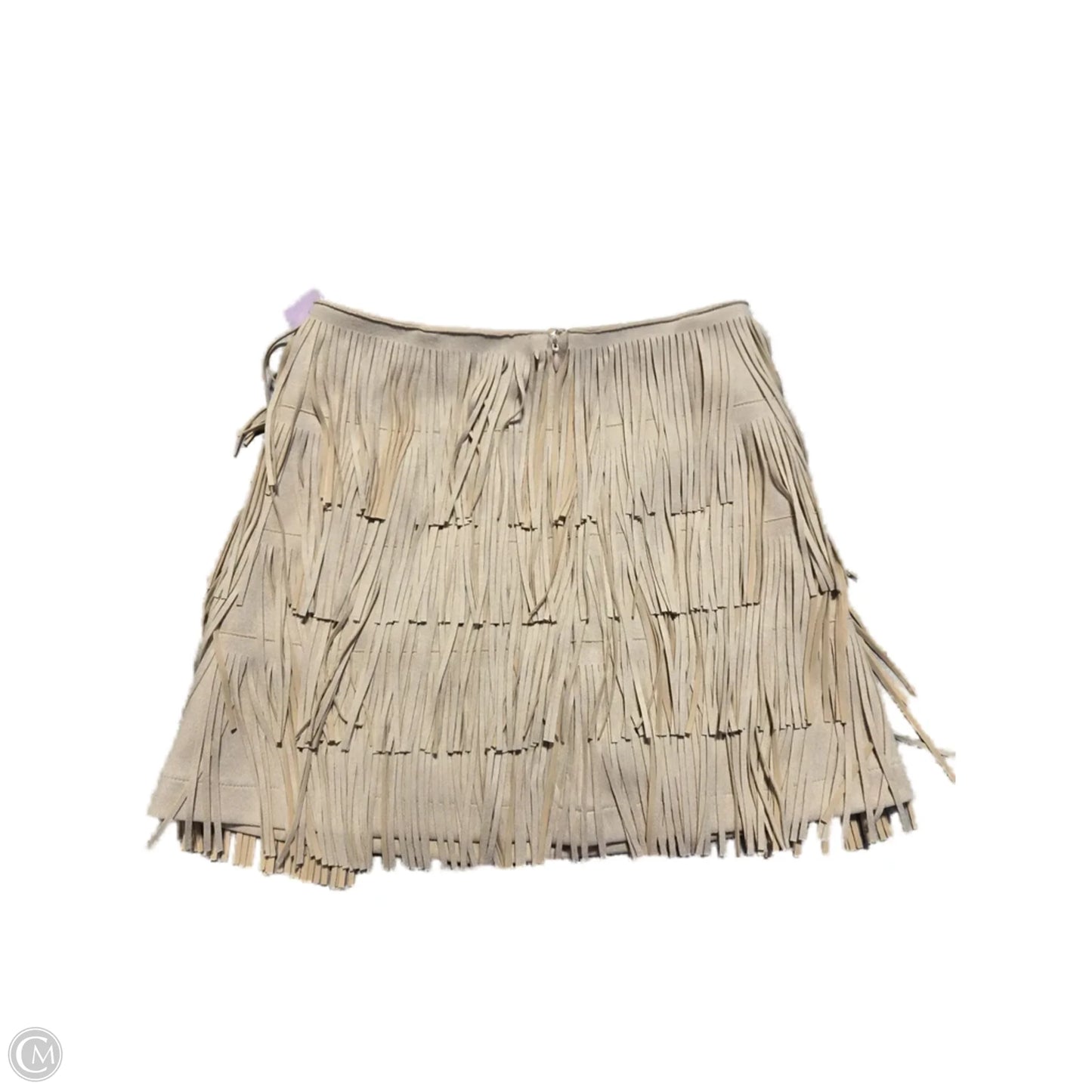 Skirt Mini & Short By Cme In Tan, Size: M