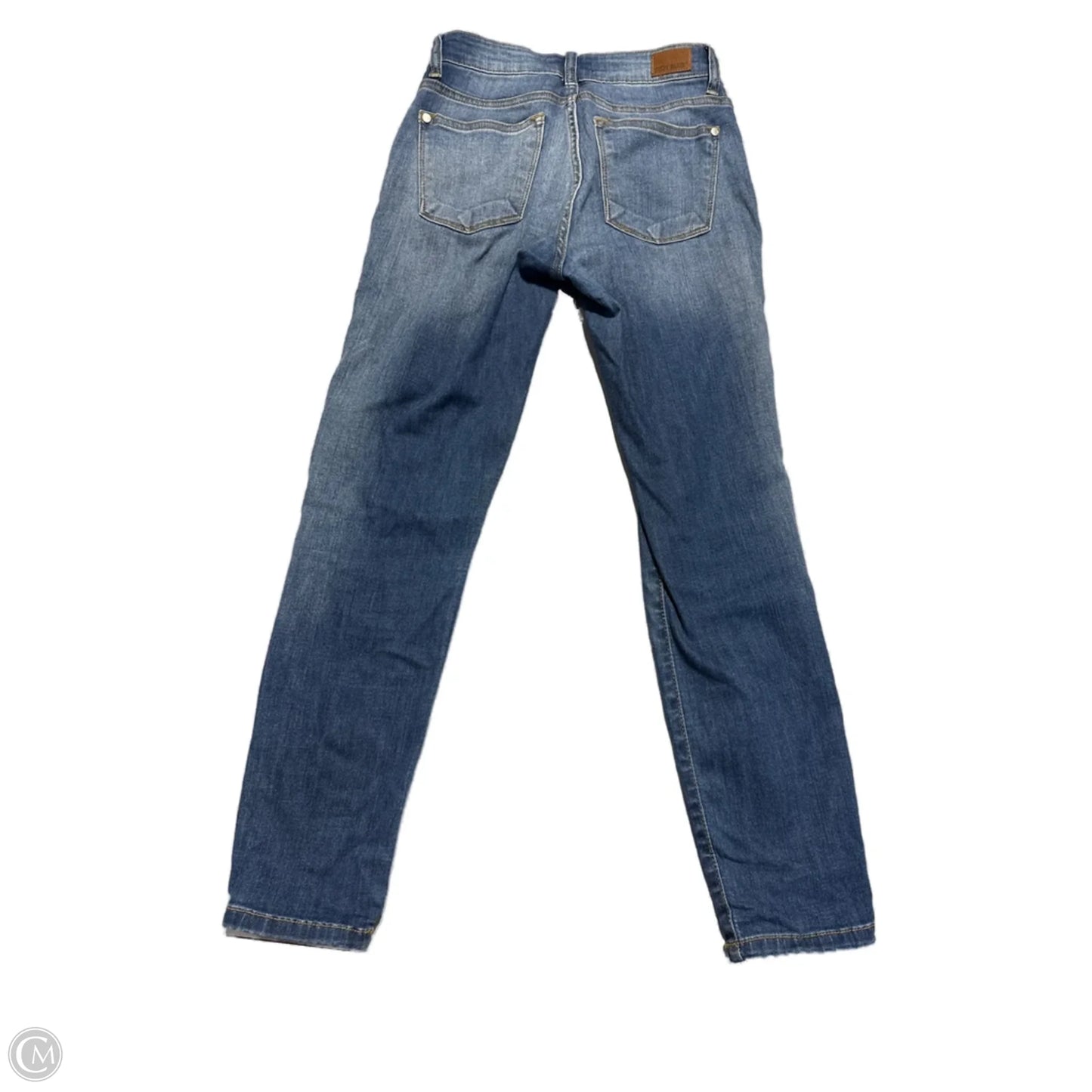 Jeans Skinny By Judy Blue In Blue Denim, Size: 2