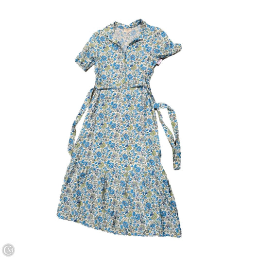 Dress Casual Maxi By Loft In Blue, Size: S