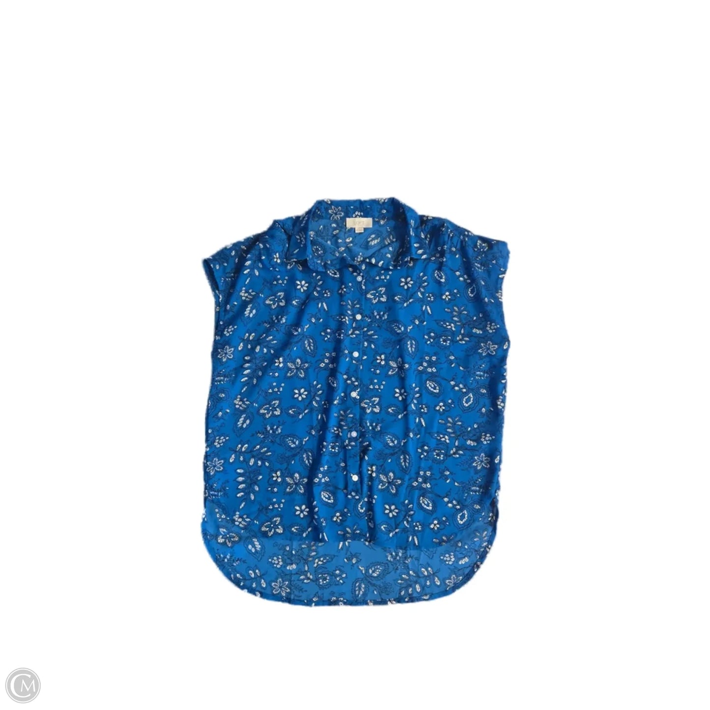 Tank Top By Loft In Blue, Size: M