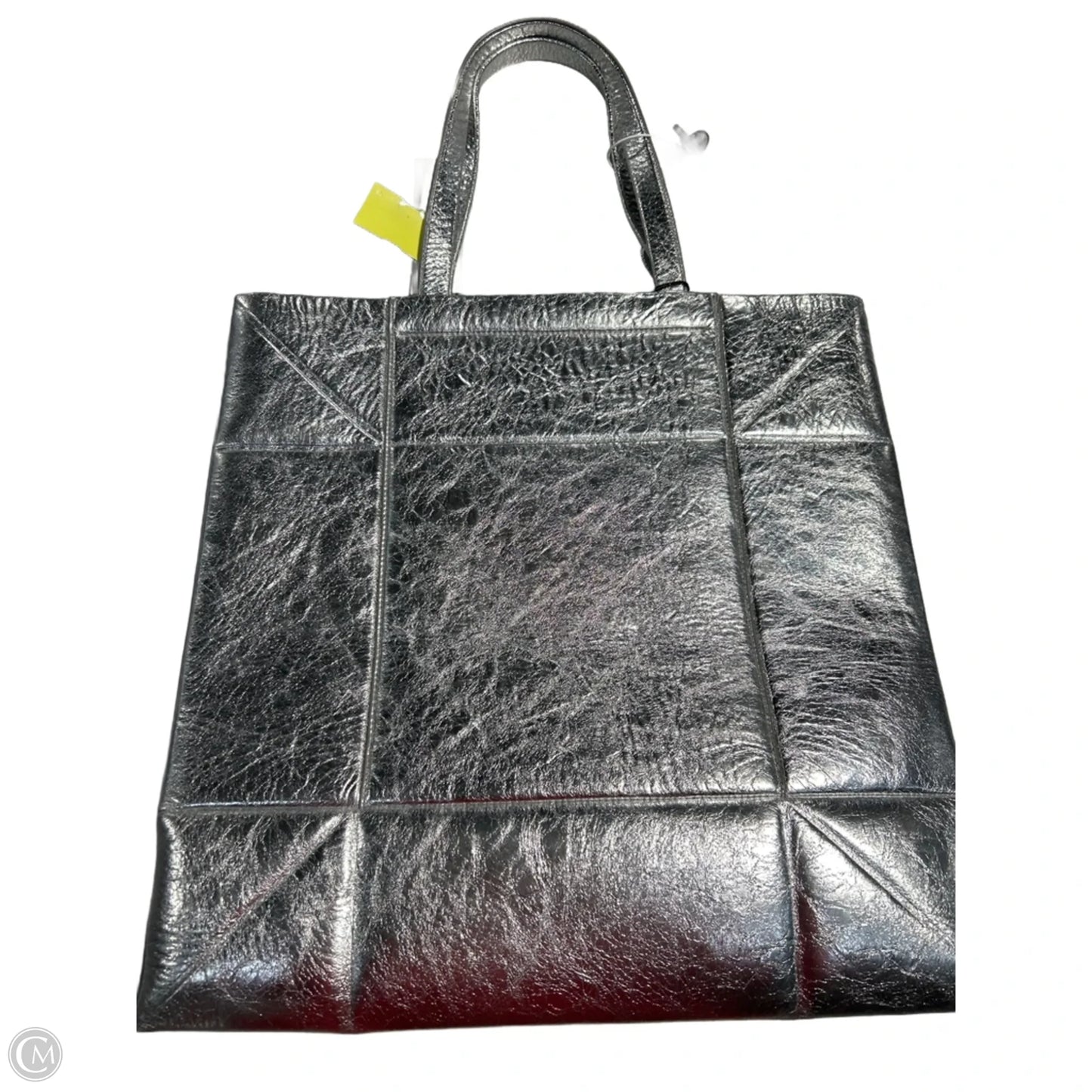 Handbag Leather By Calvin Klein, Size: Large
