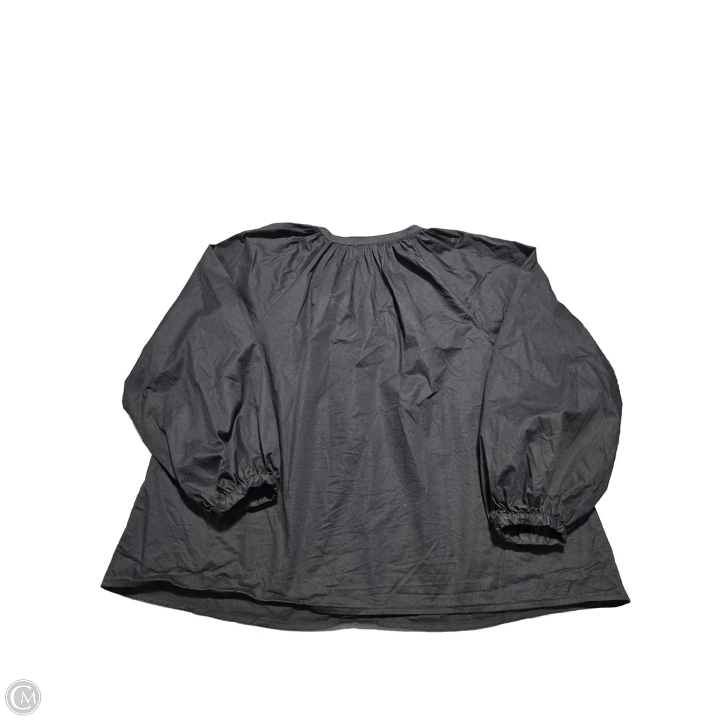 Top Long Sleeve Basic By Old Navy In Black, Size: L