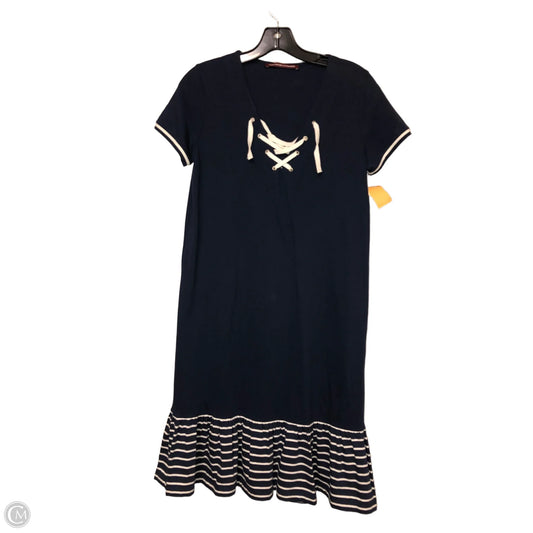 Dress Casual Midi By Cme In Navy, Size: S