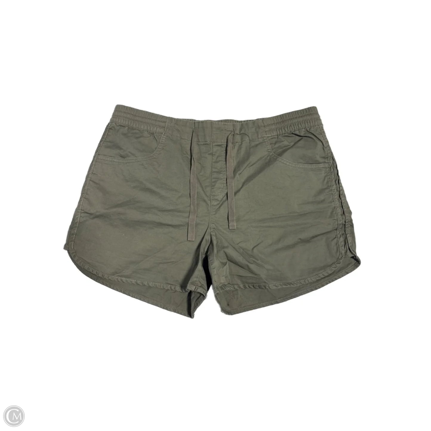Shorts By Eddie Bauer In Green, Size: 16
