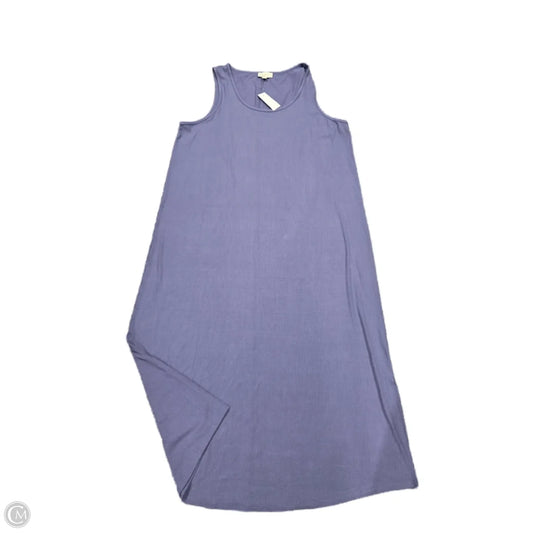 Dress Casual Midi By Loft In Purple, Size: Xl