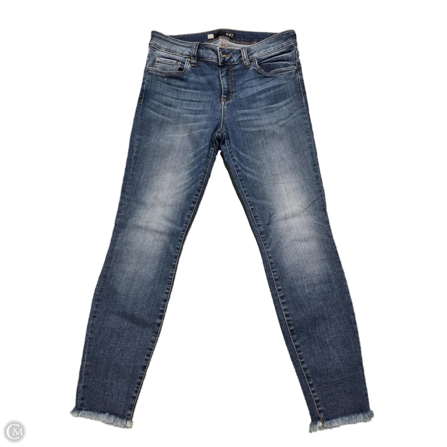 Jeans Skinny By Kut In Blue Denim, Size: 8