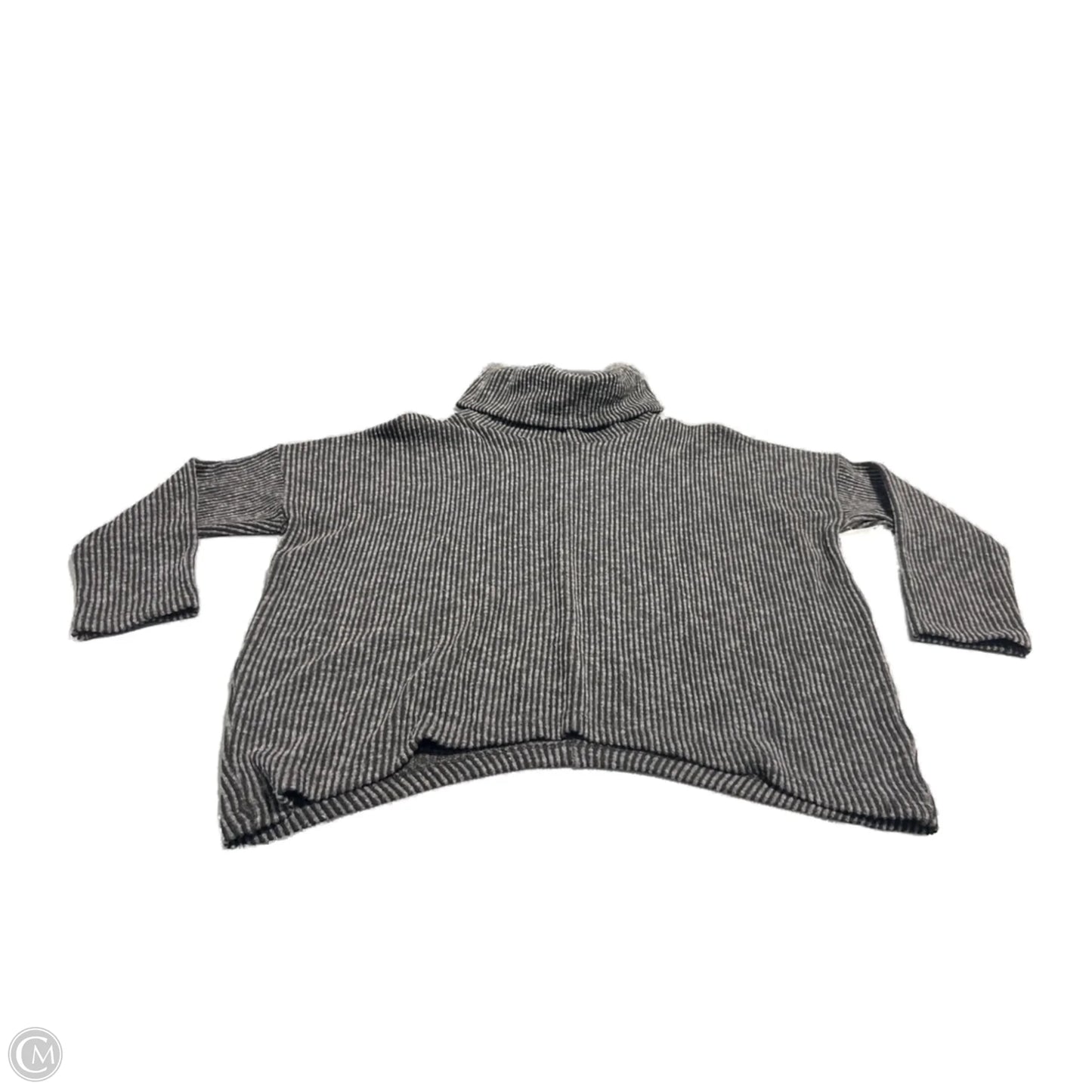 Top 3/4 Sleeve By Clara Sun Woo In Grey, Size: L