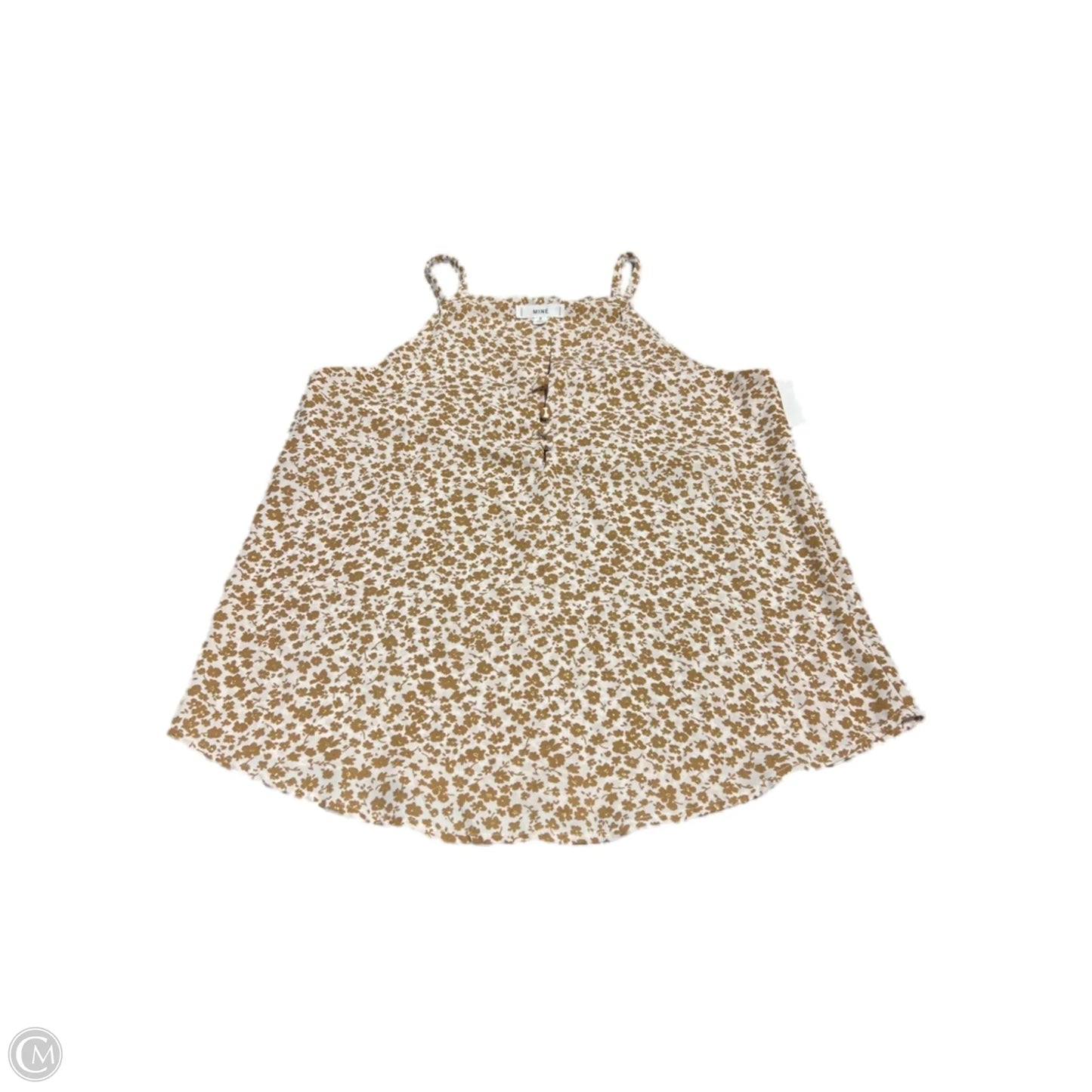 Tank Top By Mine In Floral Print, Size: S
