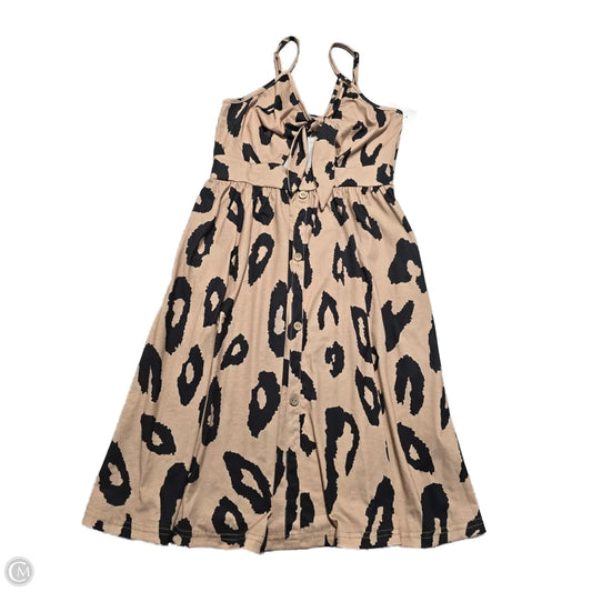 Dress Casual Short By Cmf In Animal Print, Size: M
