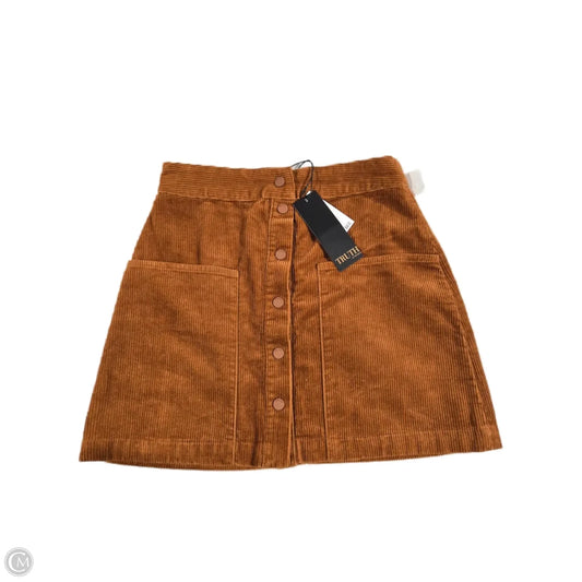 Skirt Mini & Short By Truth In Brown, Size: 4