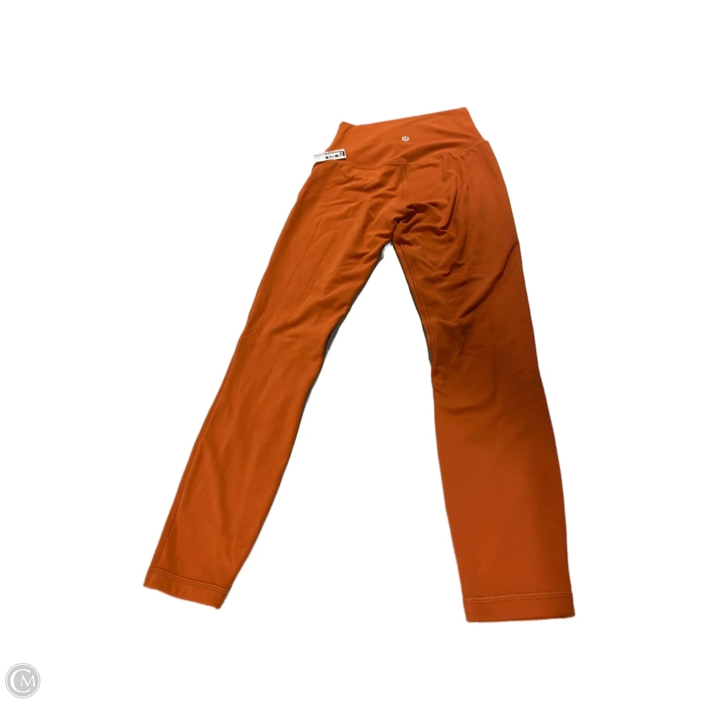 Athletic Leggings By Lululemon In Orange, Size: 4
